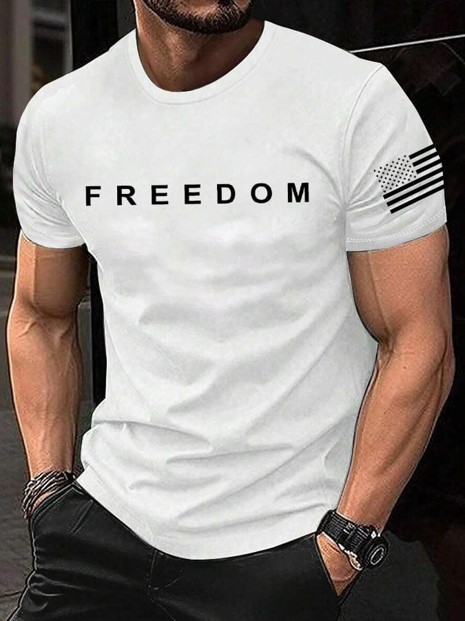 Red Charlie Kirk Freedom Shirt Turning Point USA Merch Freedom Tee Shirts Wear Red Day 2025 - Image 3
