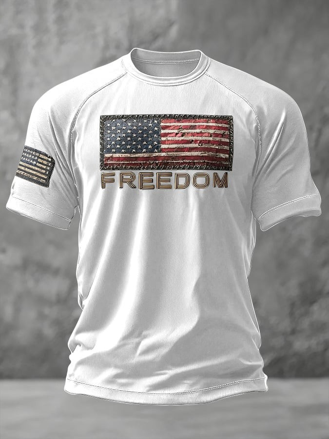 Red Charlie Kirk Freedom Shirt Turning Point USA October 14 Charlie Kirk Memorial Day Tee - Image 2