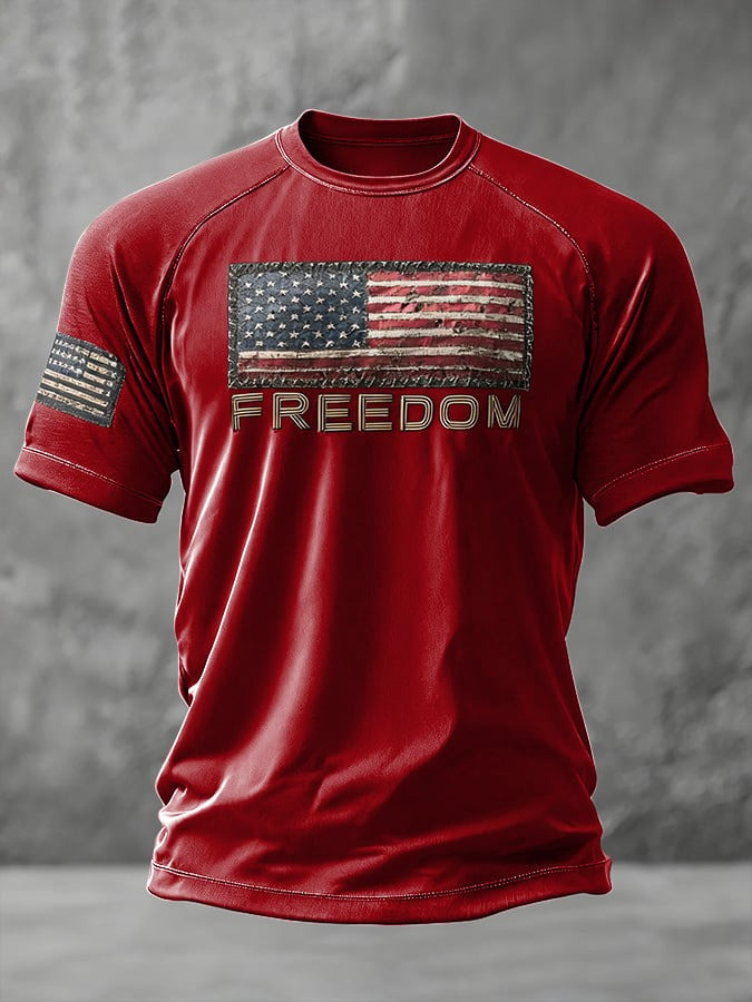 Red Charlie Kirk Freedom Shirt Turning Point USA October 14 Charlie Kirk Memorial Day Tee