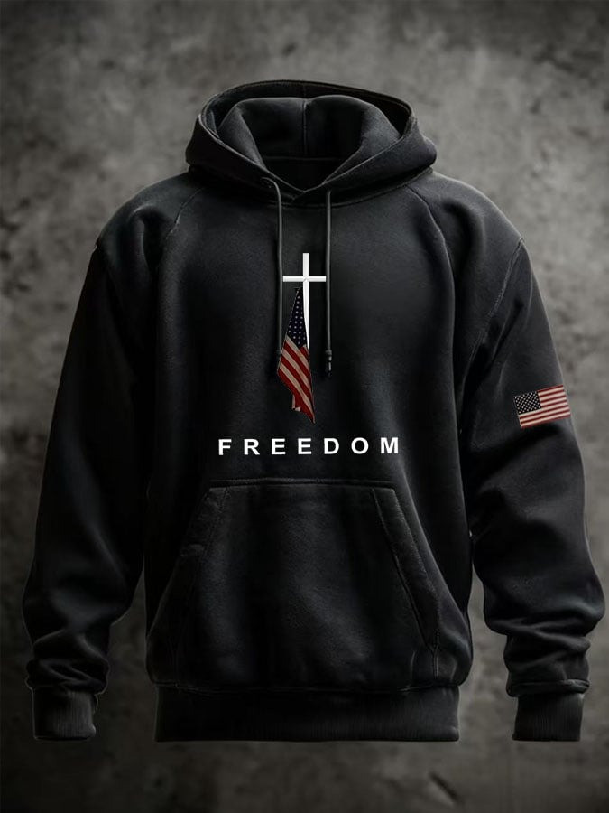Red Freedom Charlie Kirk Hoodie Memorial Charlie Kirk Funeral Merch Wear Red Day 2025
