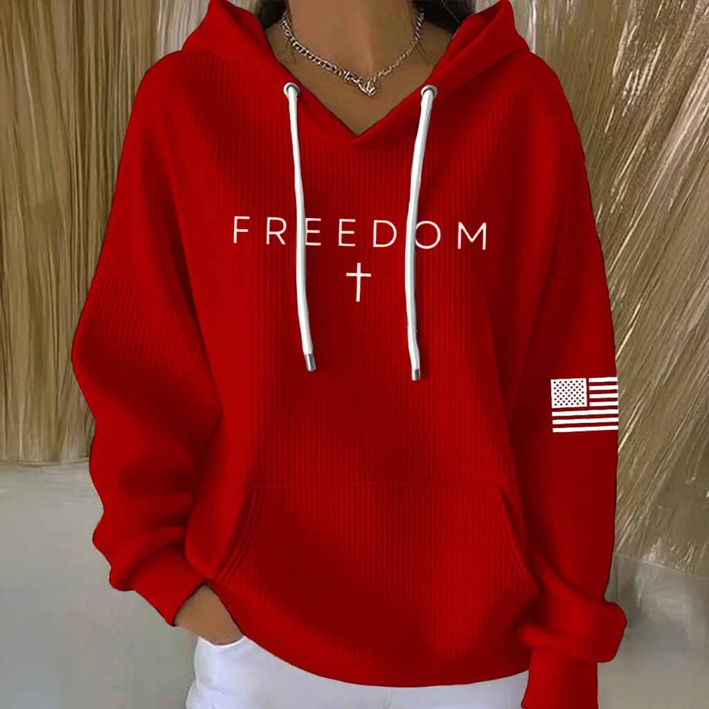 Red Freedom Charlie Kirk Shirt Cross Faith Turning Point USA Wear Red On October 14 Day - Image 5