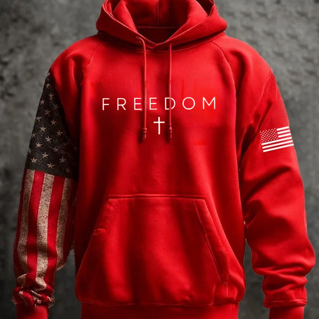 Red Freedom Charlie Kirk Shirt Cross Faith Turning Point USA Wear Red On October 14 Day - Image 3