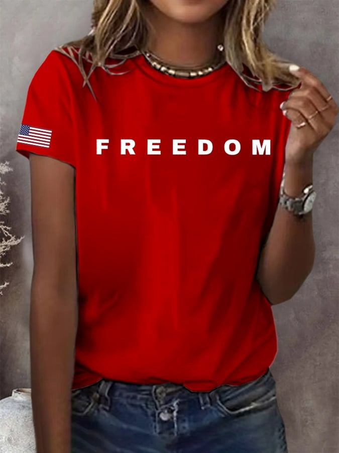 Red Freedom Charlie Kirk Shirt Turning Point USA TPUSA October 14 Birthday Memorial Gifts