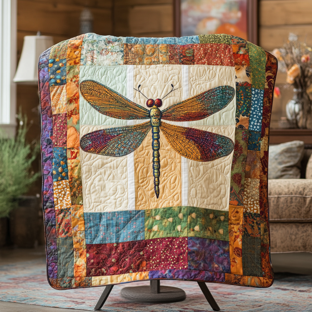 Twilight Wings Quilted Blanket Bedroom Xmas Decor Butterfly Themed Gifts For Adults