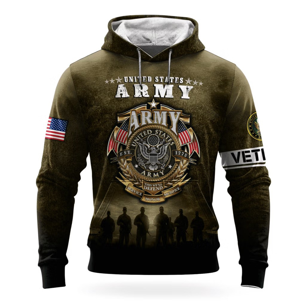 US Army This We'll Defend 250Th Anniversary Hoodie 1775 2025 Army Veteran Gifts Ideas