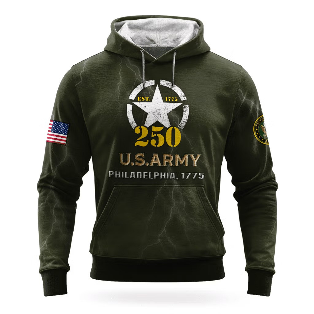 US Army This We'll Defend 250Th Anniversary Hoodie 1775 2025 Best Veterans Day Gifts