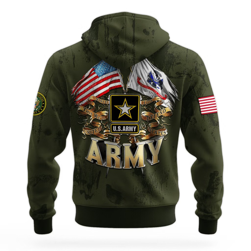 US Army This We'll Defend 250Th Anniversary Hoodie 1775 2025 Gifts For An Army Veteran - Image 2