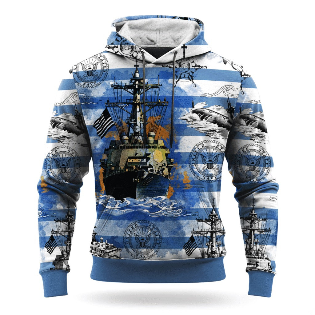 US Navy 250Th Anniversary Hoodie 1775 2025 USN Merch Apparel Cool Gifts For Veterans Day