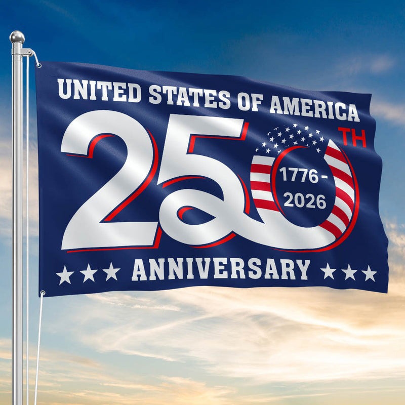 U.S. Of America 250Th Anniversary Flag 1776 2026 Semiquincentennial Patriotic Banner