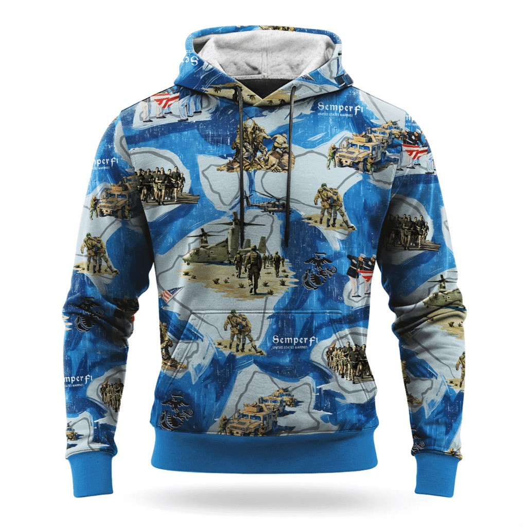 USMC 250Th Anniversary Hoodie 1775 2025 Marine Corps Veteran Clothing Gifts For Him