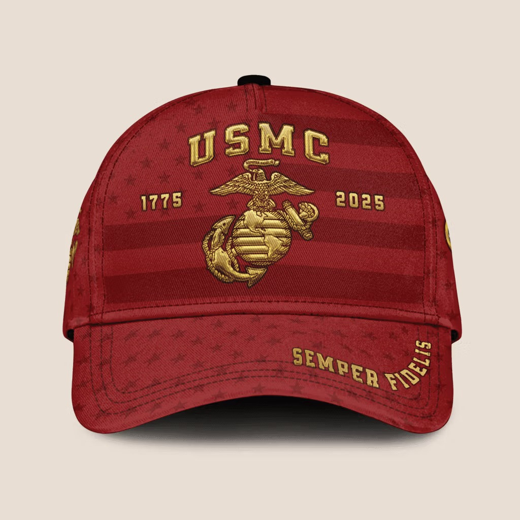 USMC Semper Fi 250Th Anniversary Hat 1775 2025 Marine Corps Baseball Cap Merchandise Gifts