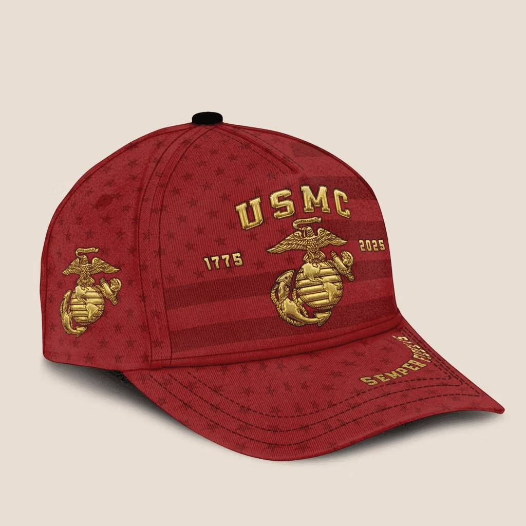 USMC Semper Fi 250Th Anniversary Hat 1775 2025 Marine Corps Baseball Cap Merchandise Gifts - Image 3