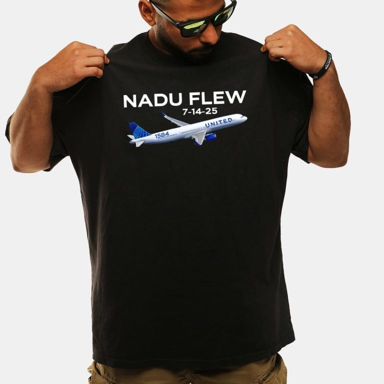 1584 Nadu Flew 7-14-25 Shirt Merch Outfits Gifts For Brothers - Image 2