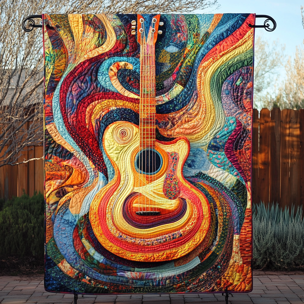 Acoustic Canvas Quilted Blanket Bedroom Decorations Presents For Mothers