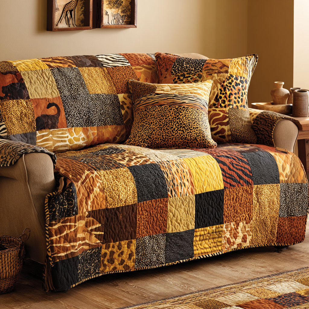 African Tones Quilted Sofa Cover Best Slip Cover Sofa Melanin African American Gifts Stuff