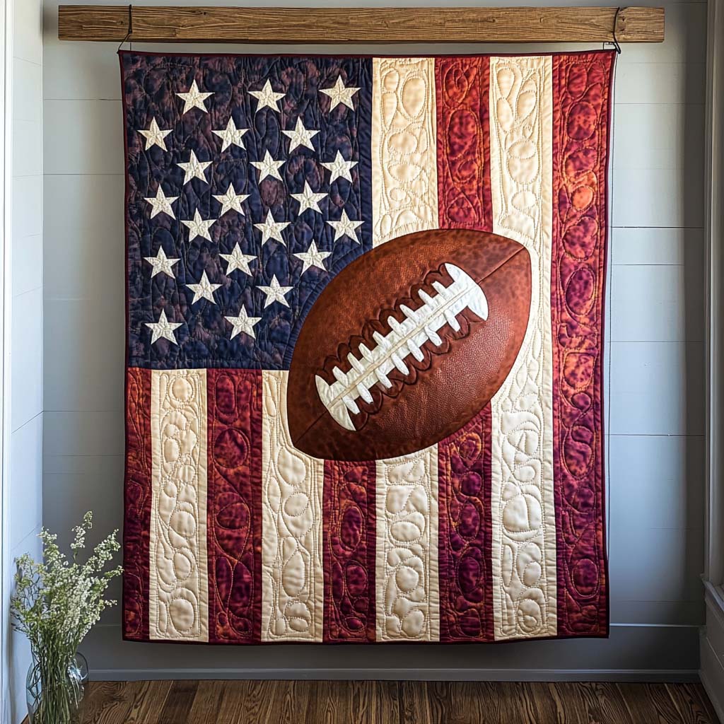 All-Star Gridiron Quilted Blanket Best Queen Sheets Father's Day Gifts