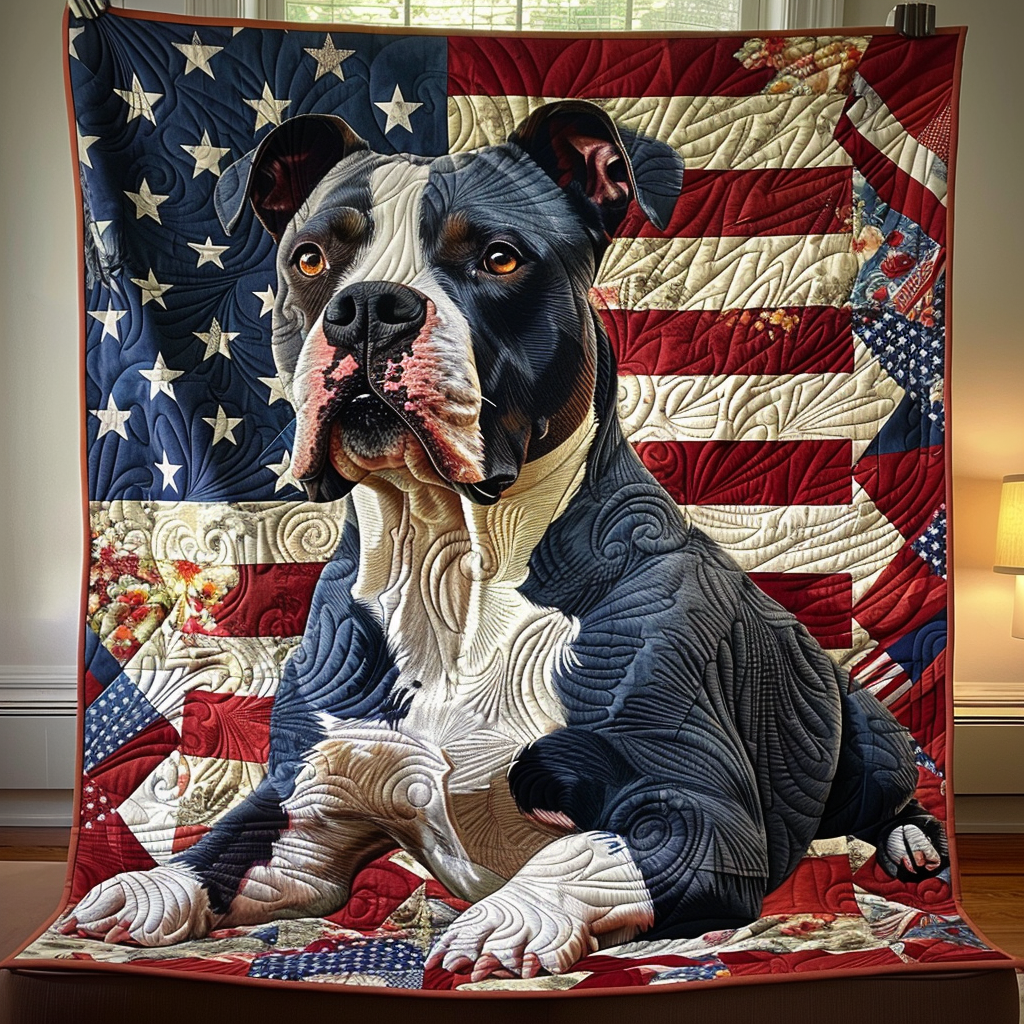 American Pride Quilted Blanket Bedroom Furniture Ideas Dog Mom Merchandise