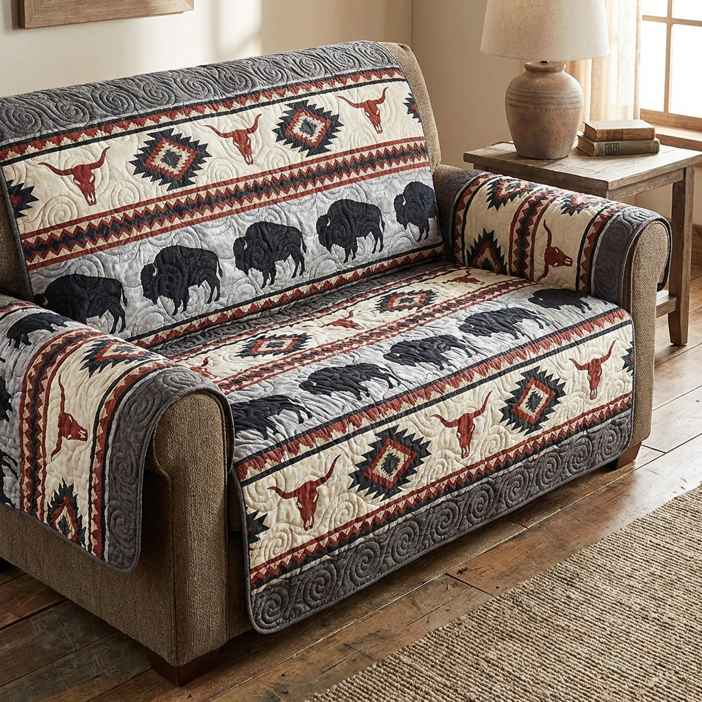 Ancestral Plains Quilted Sofa Cover Best Sofa Covers Native American Themed Gifts