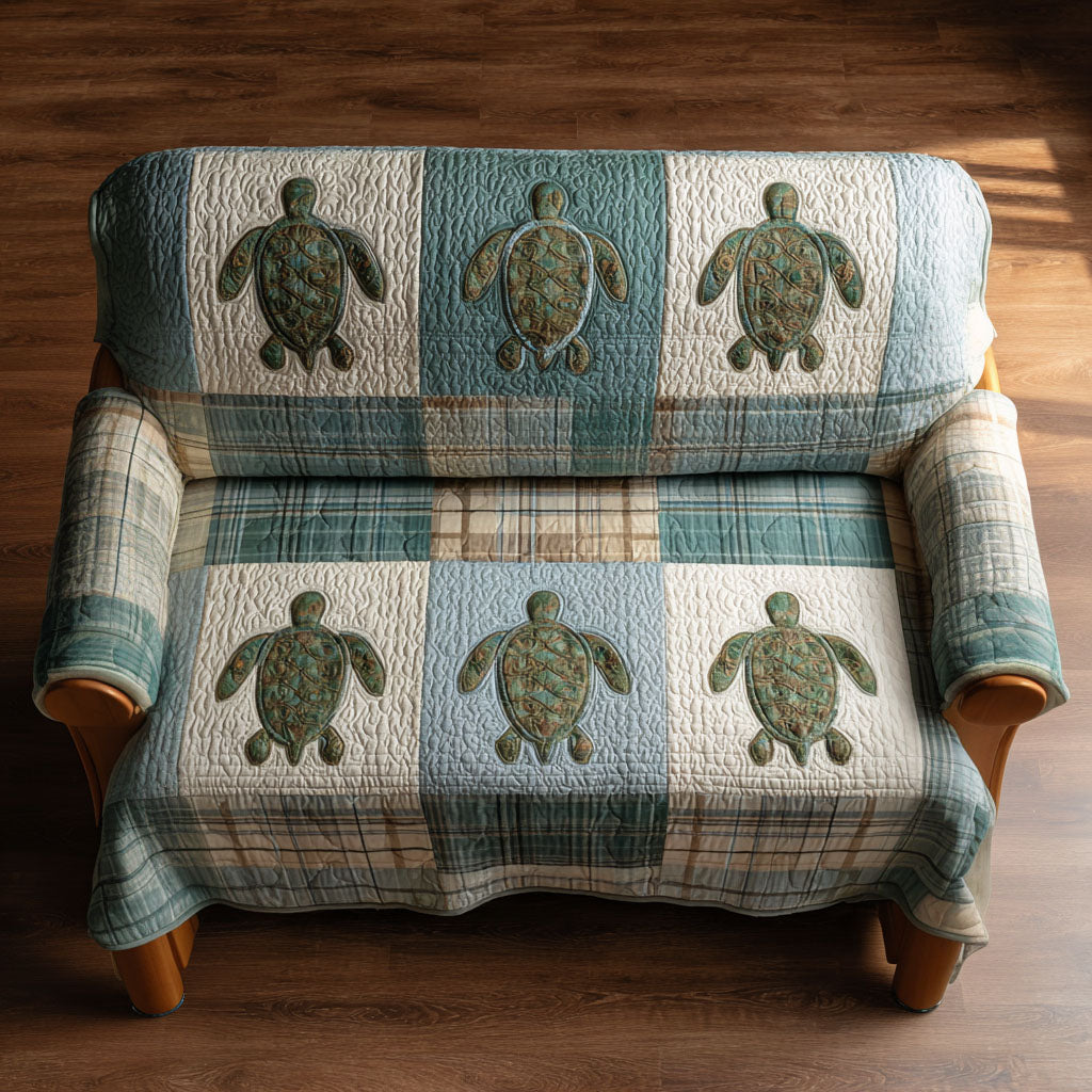 Ancient Wanderer Quilted Sofa Cover Holiday Living Decorations Sea Turtle Gift Ideas For Her
