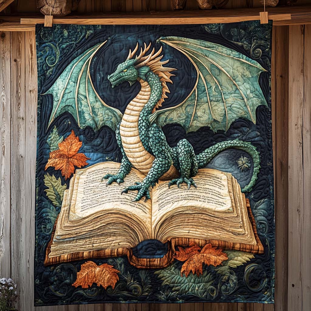 Azure Flame Quilted Blanket Best Sheets Ever Best Gift For Dragon Lovers