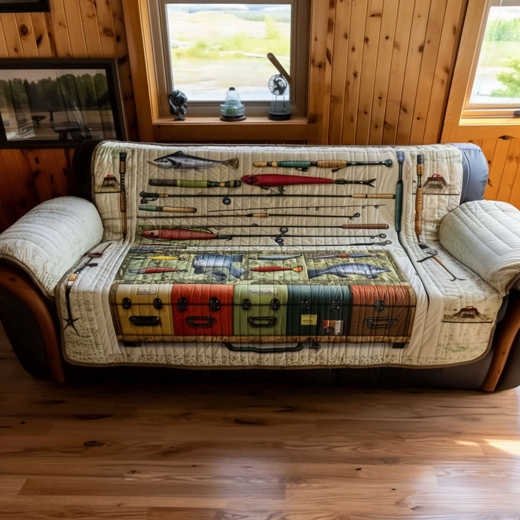 Backcountry Cast Quilted Sofa Cover Indoor Decor Best Father's Day Gifts For First Time Dad