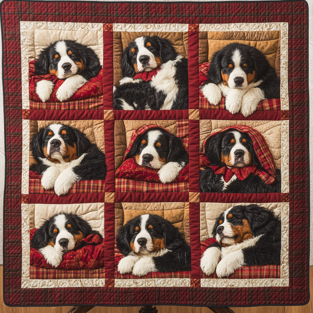 Bernese Mountain Haven Quilted Blanket Best King Bed Sheets Dog Inspired Gifts