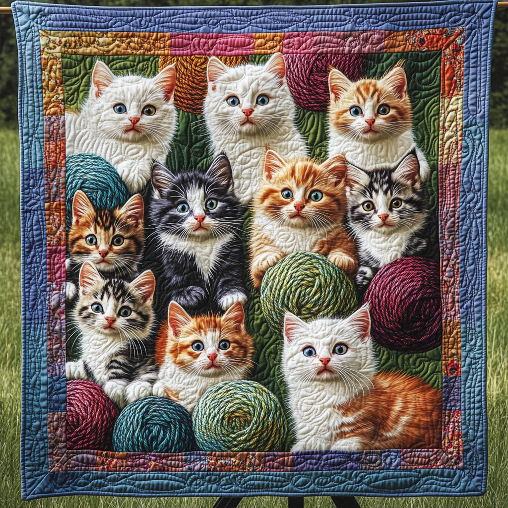 Cat Companionship Quilted Blanket Great Sheet Sets Good Cat Gifts