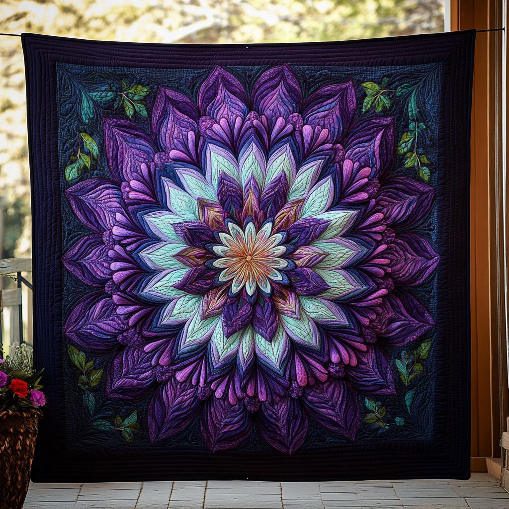 Celestial Bloom Quilted Blanket Comforter And Sheet Sets Good Gifts For Mom
