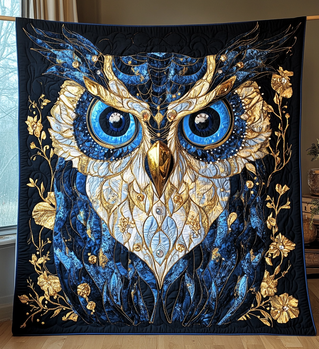 Celestial Owl Quilted Blanket Best Sheets Ever Father's Day Gifts For Grandpa