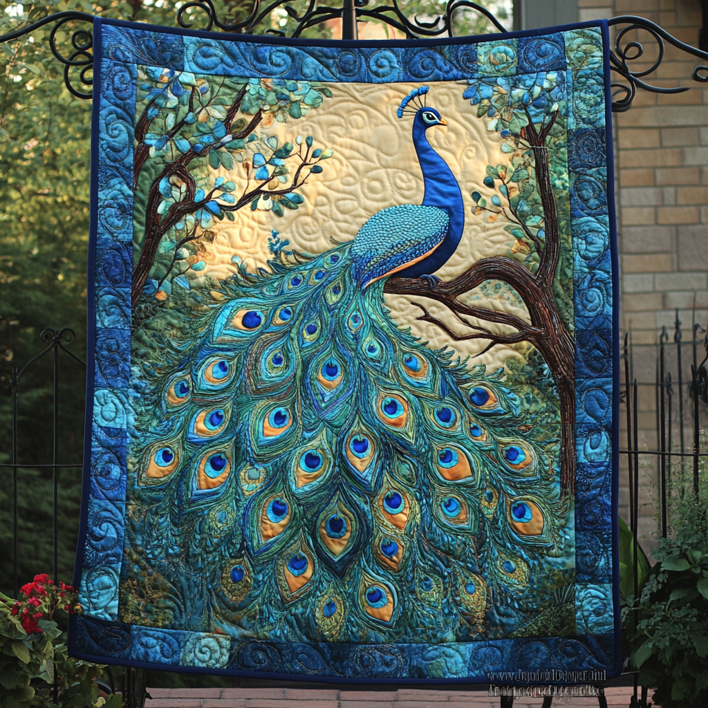 Celestial Plumage Quilted Blanket Best Bedsheets Best Mothersday Gifts