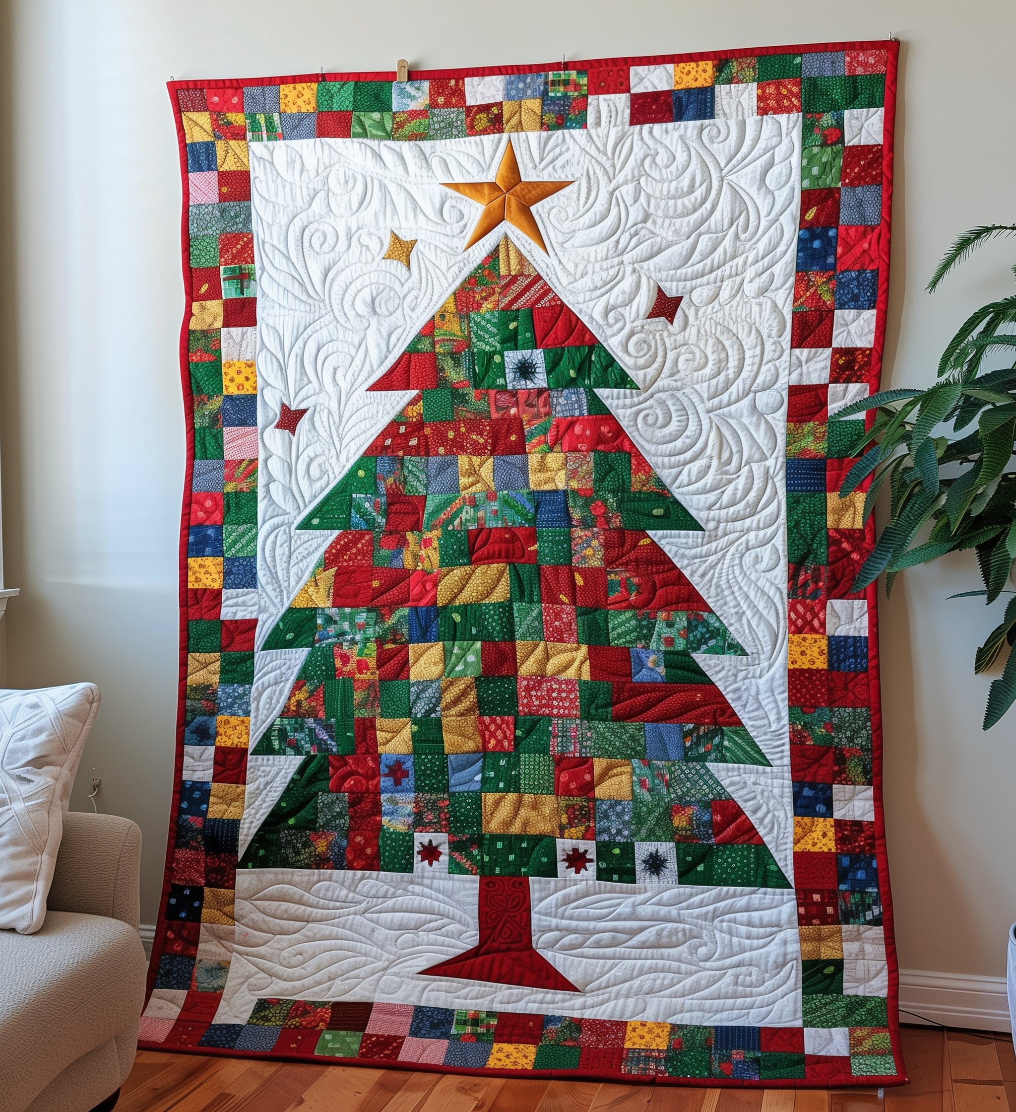 Christmas Cheer Quilted Blanket Best Christmas Decorations For Bedroom Christmas Gift Ideas