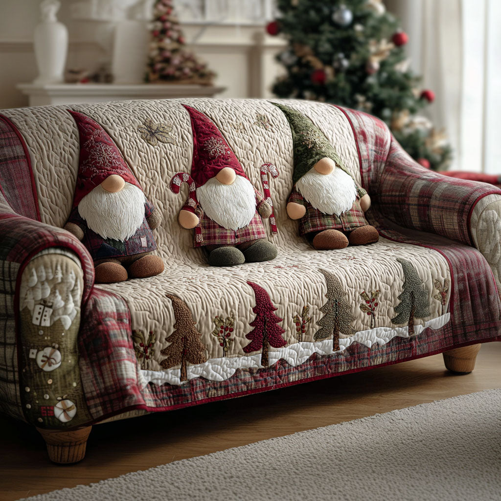 Christmas Companions Quilted Sofa Cover Best Sofa Slipcovers Good Gifts For Christmas