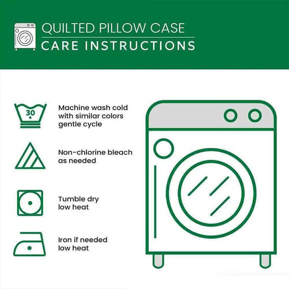 Clover Quilt Pillow Case Decorative Pillow Covers Fun St Patrick'S Day Gifts - Image 3