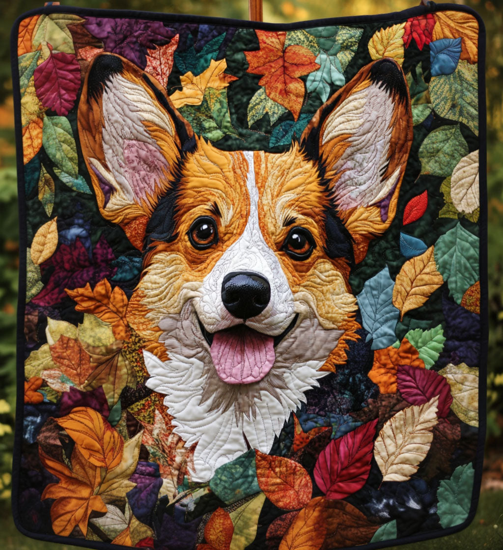 Corgi Charm Quilted Blanket Best Bedding Sets Corgi Dog Gifts