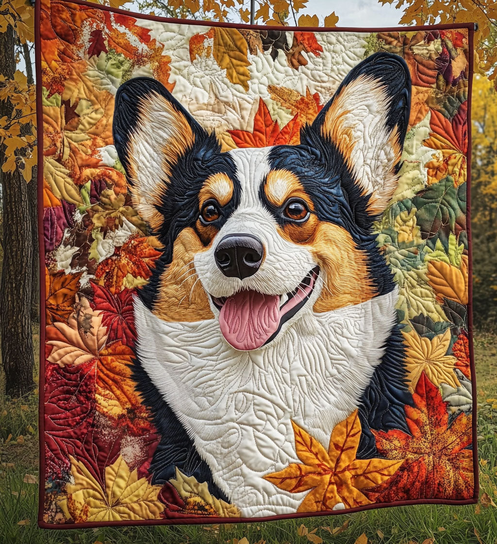Corgi Love Quilted Blanket Bed Decorations Corgi Related Gifts