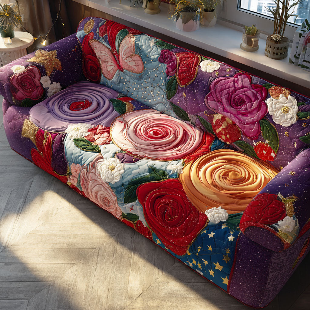 Cozy Hearts Lane Quilted Sofa Cover The Best Couch Covers Mother In Law Valentine Day Gift