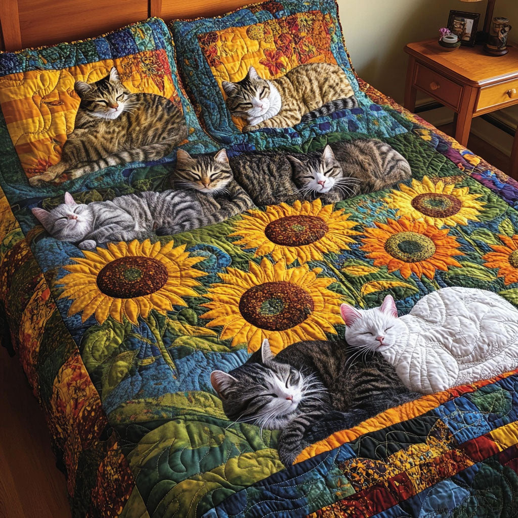 Cozy Kitten Dreams Quilted Blanket Great Bed Sets Unusual Gifts For Cat Lovers
