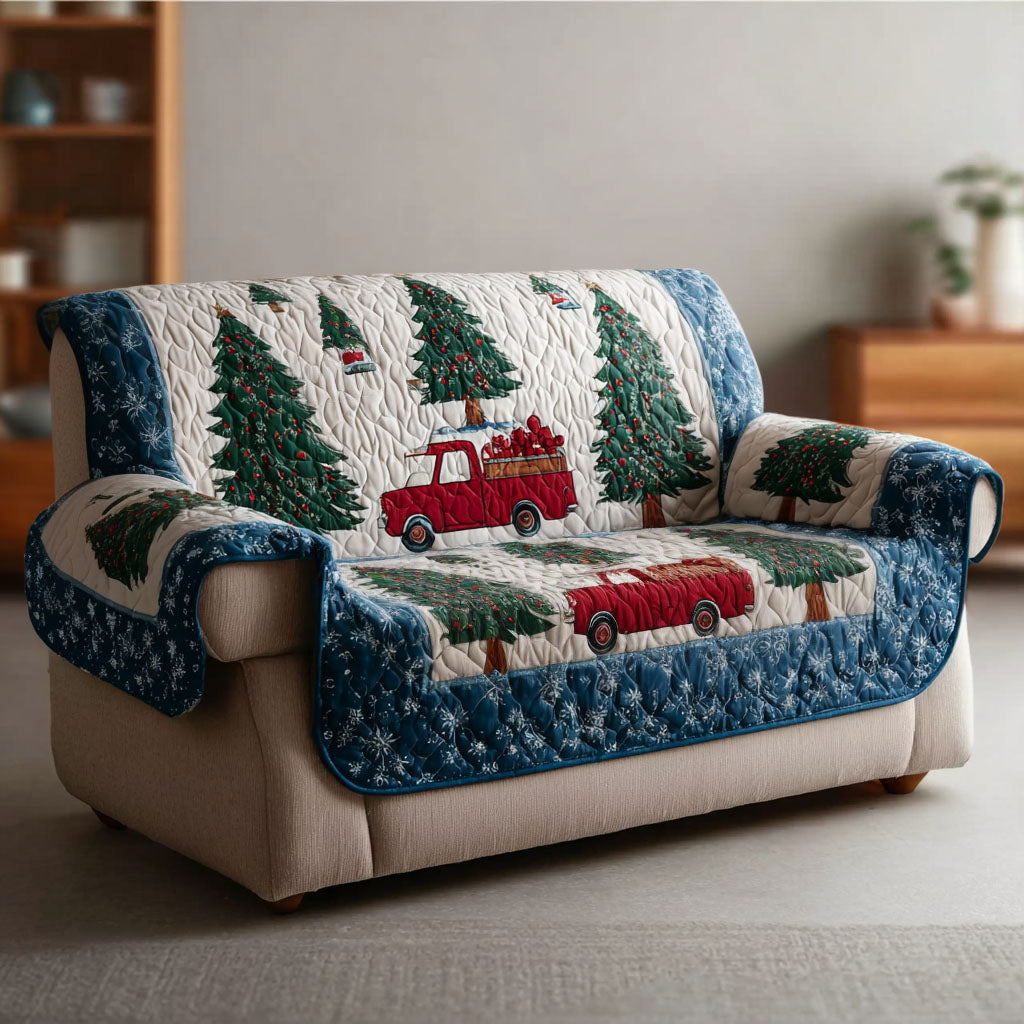 Cozy Pine Retreat Quilted Sofa Cover Living Rooms Ideas Best Christmas Gifts For Men