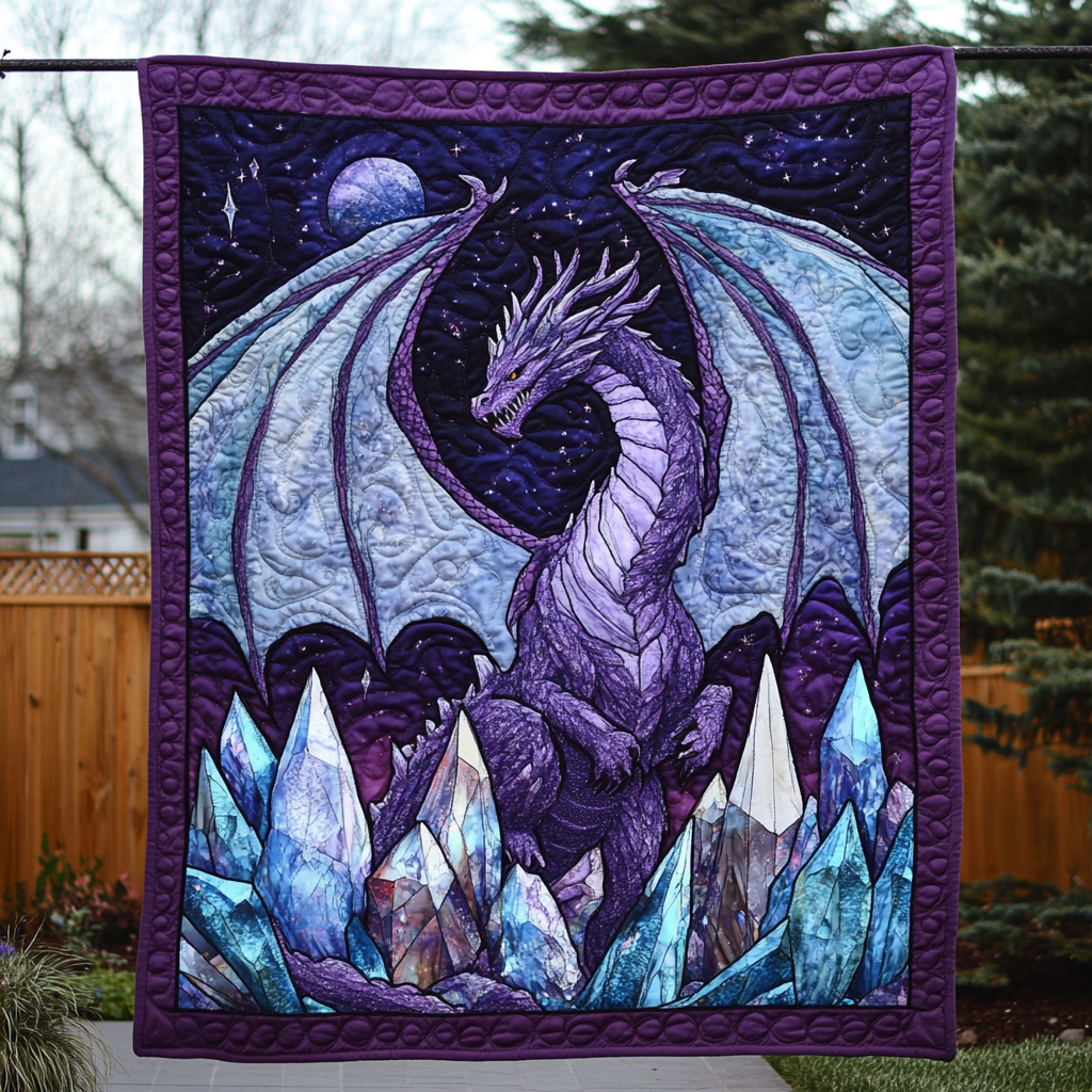 Crystal Claw Quilted Blanket Great Bed Sets Dragon Themed Gifts For Adults