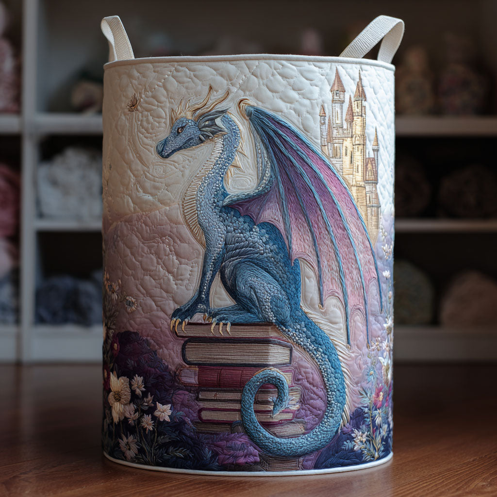 Dragon Haven Quilted Laundry Basket Bedroom Laundry Decor Best Gift Housewarming