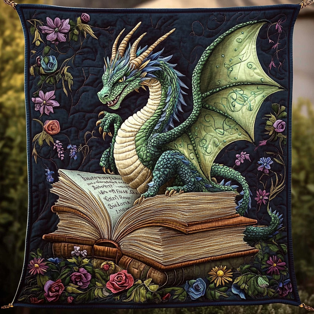 Dragon Lore Quilted Blanket Great Sheet Sets Dragon Themed Gifts For Adults