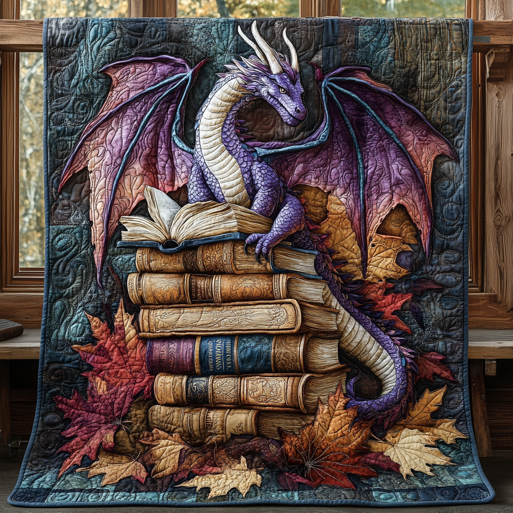 Dragon Rune Quilted Blanket Bed Decorations Dragon Gifts For 10 Year Olds