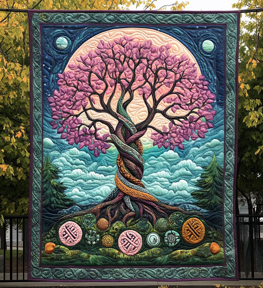 Dream Weavers Oak Quilted Blanket Bedroom Furniture Ideas Tree Of Life Gifts Mother'S Day