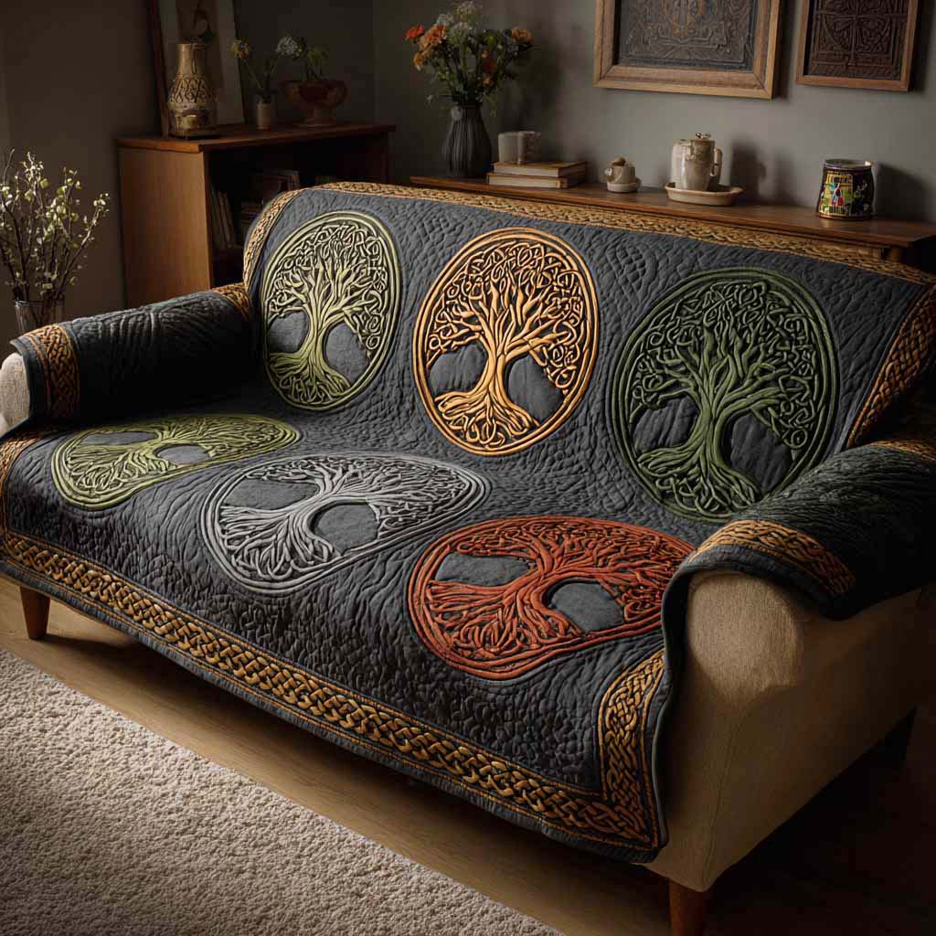 Earthbound Tree Quilted Sofa Cover Best Couch Covers Tree Of Life Christmas Gifts