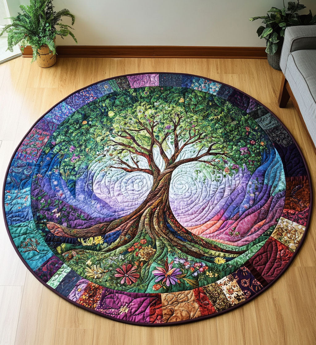 Eternal Spring Quilted Round Mat Entryway Christmas Decor Ideas Christmas Gifts For Your Mom