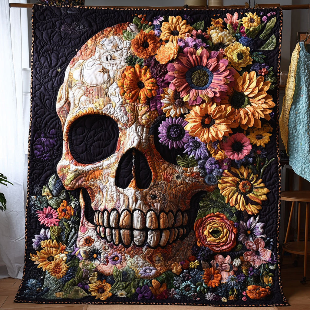 Everlasting Beauty Quilted Blanket Bed Room Decoration Mother's Day Gifts For Grandma