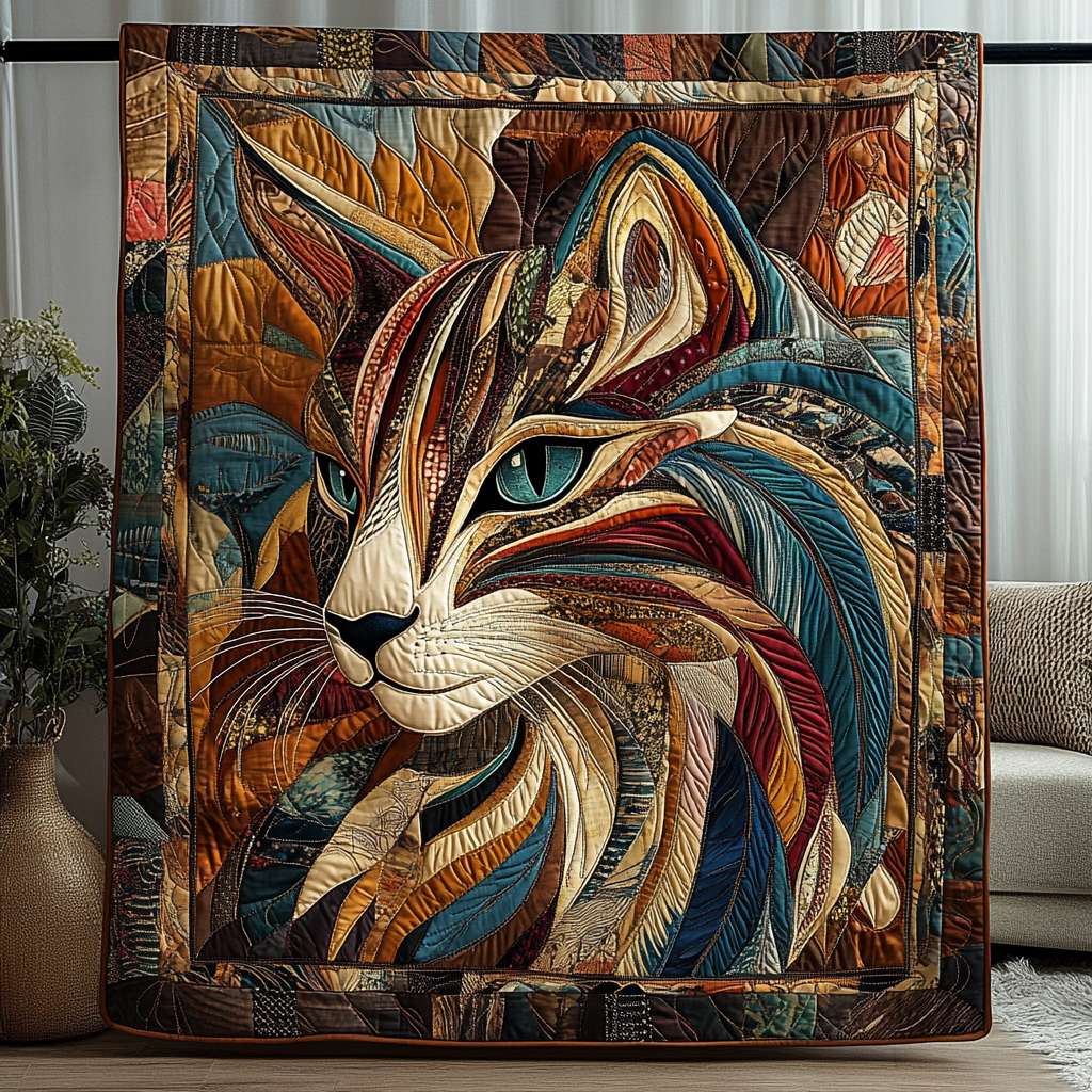 Feline Fiesta Quilted Blanket Cozy Bedroom Ideas Top Gifts For Cat Lovers