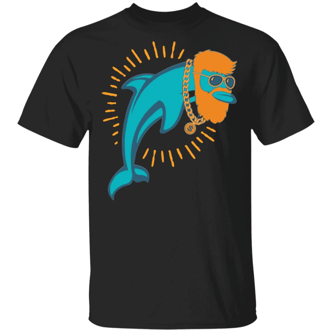 Fitz The Magic Dolphins Miami Ryan Fitzpatrick T-Shirt Fanatics Branded Shirt NFL Games For Men