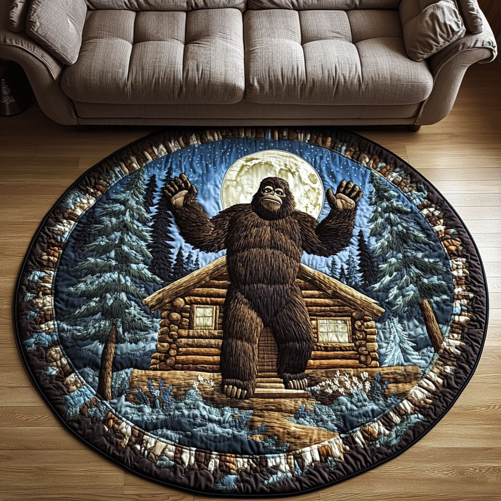 Forest Quilted Round Mat Home Entrance Decor Ideas Tree Of Life Gifts For Parents