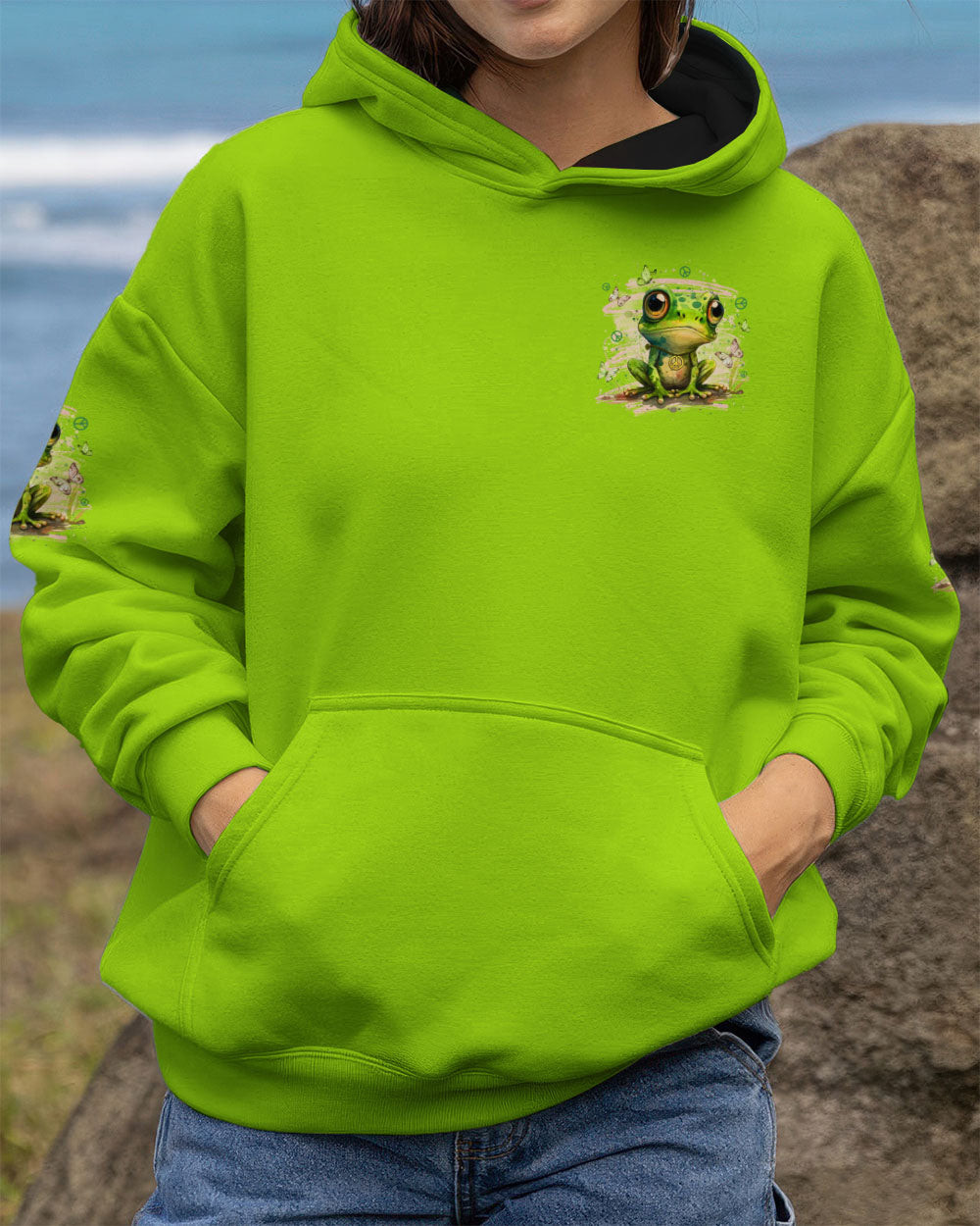 Frog Be You The World Will Adjust Hoodie Inspired Quotes Best Gift For Sister